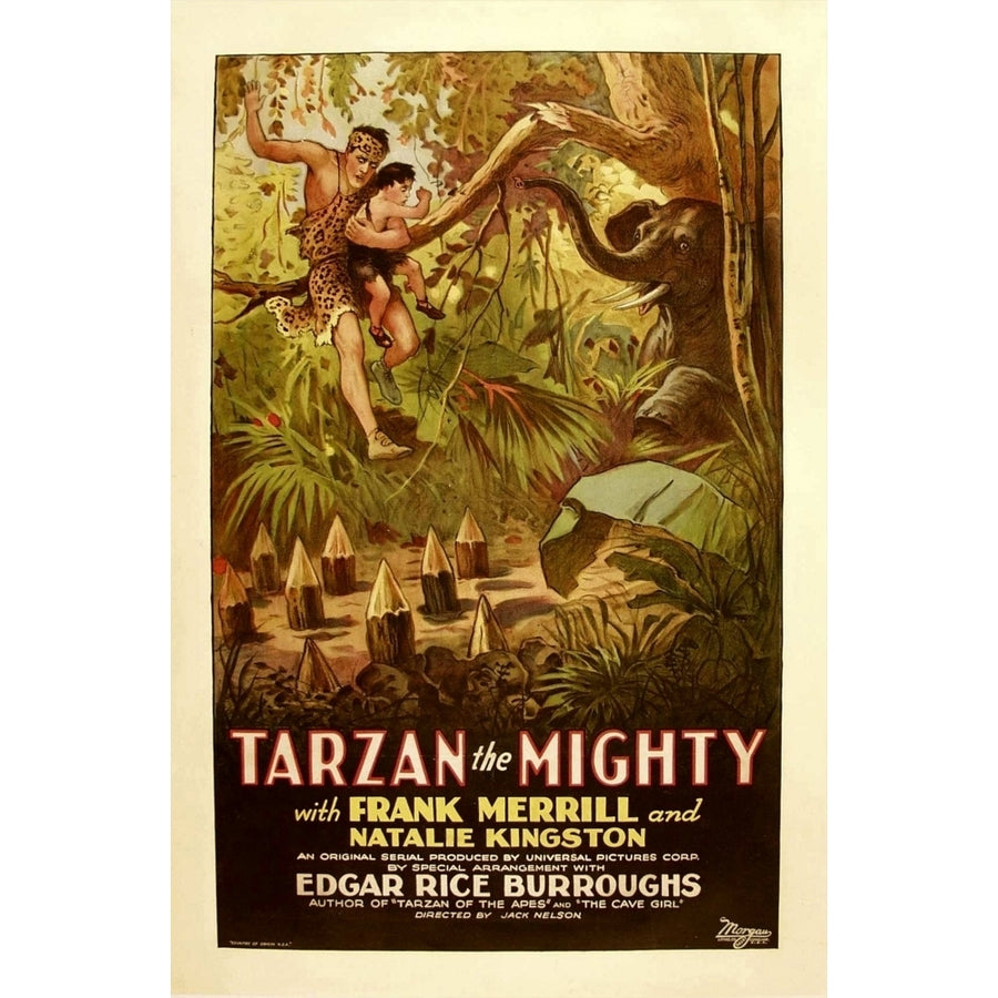 Tarzan The Mighty Frank Merrill 1928. Movie Poster Masterprint Image 1