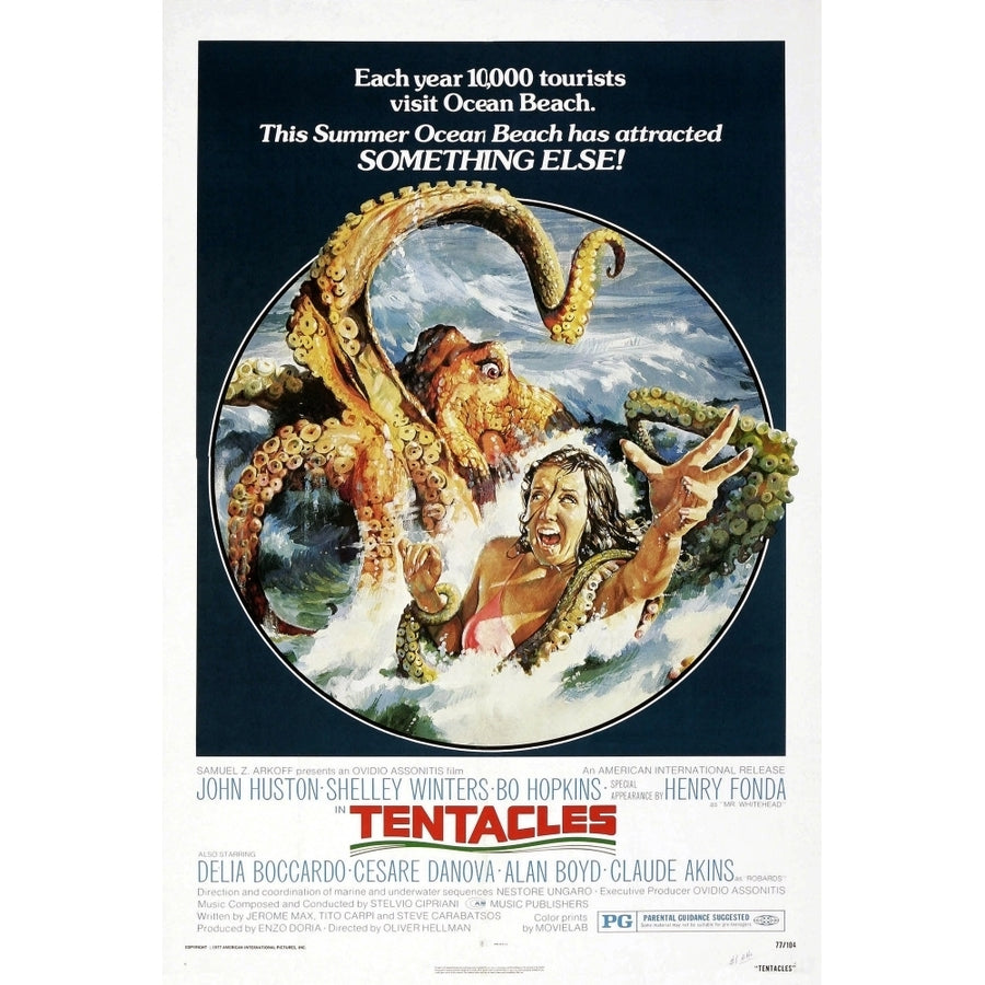 Tentacles Us Poster 1977 Movie Poster Masterprint Image 1