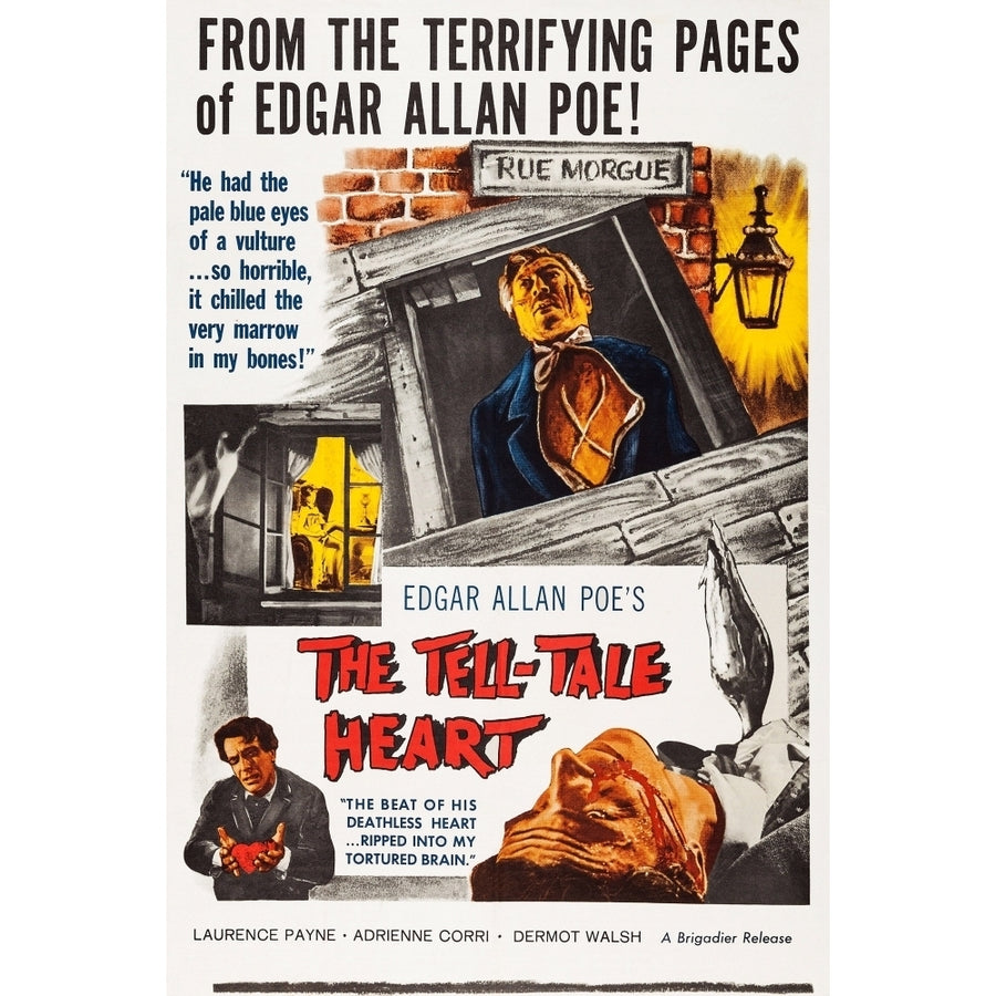 The Tell-Tale Heart Bottom Right: Dermot Walsh 1960. Movie Poster Masterprint Image 1