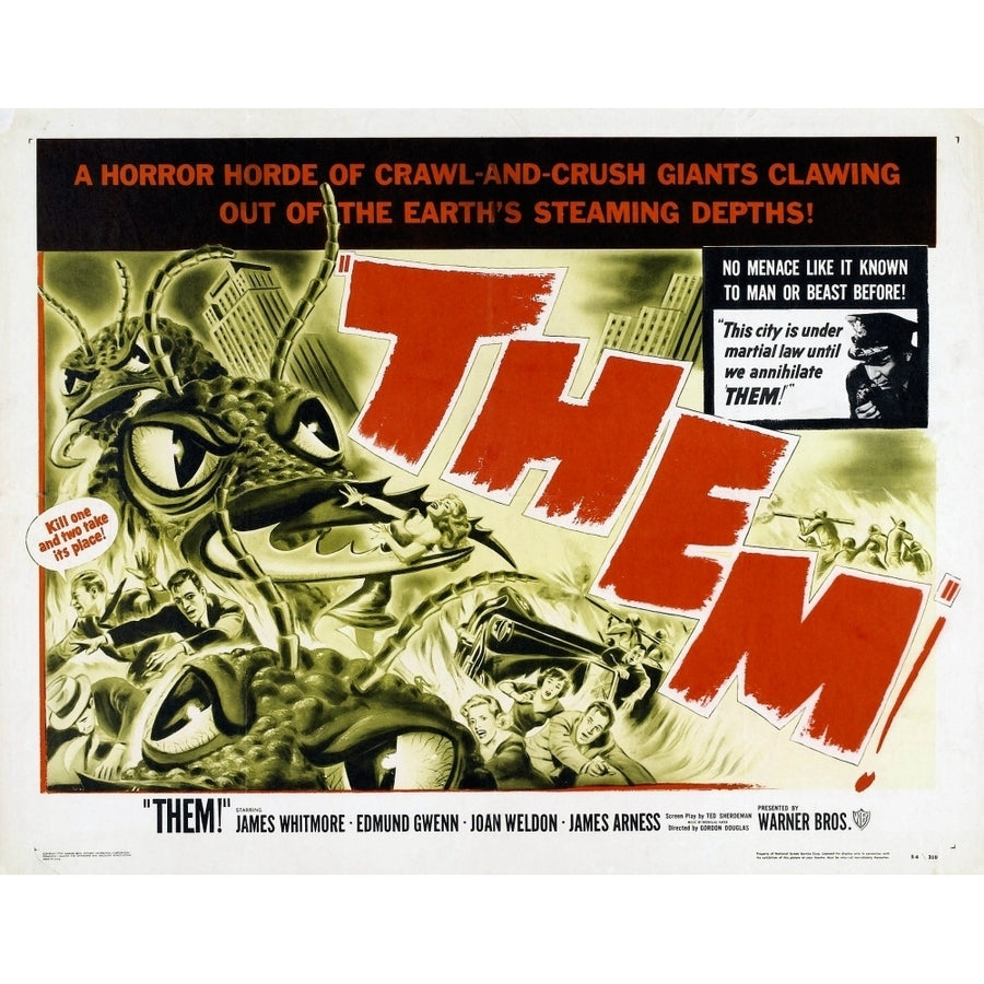 Them! U.S. Poster 1954 Movie Poster Masterprint Image 1