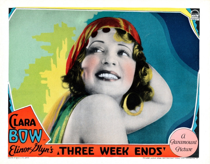 Three Weekends Lobbycard Clara Bow 1928. Movie Poster Masterprint Image 1