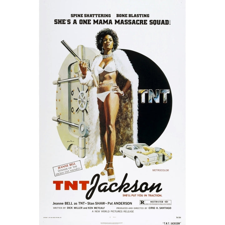 Tnt Jackson Us Poster Jeanne Bell Poster Art 1974 Movie Poster Masterprint Image 1