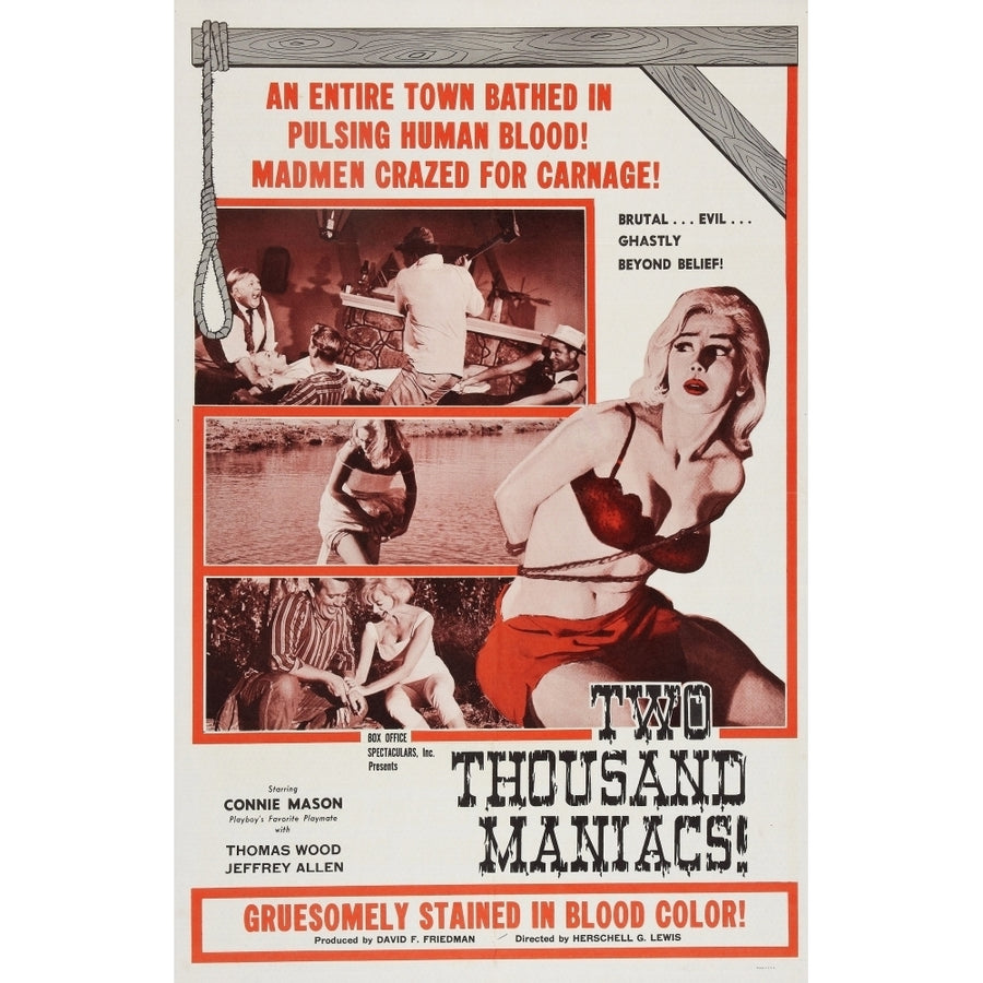 Two Thousand Maniacs! Connie Mason 1964 Movie Poster Masterprint Image 1