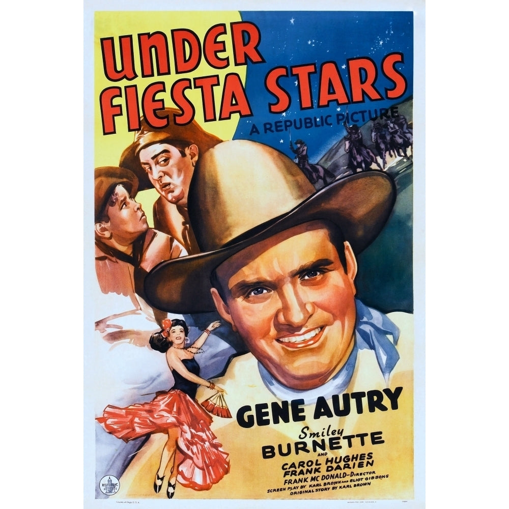 Under Fiesta Stars U Movie Poster Masterprint Image 1