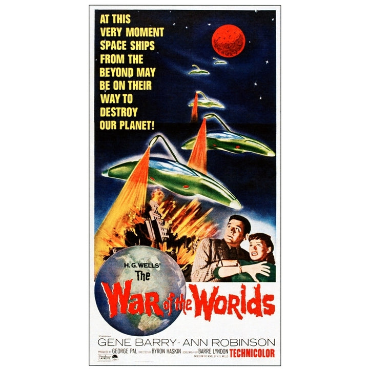 The War Of The Worlds Movie Poster Masterprint Image 1