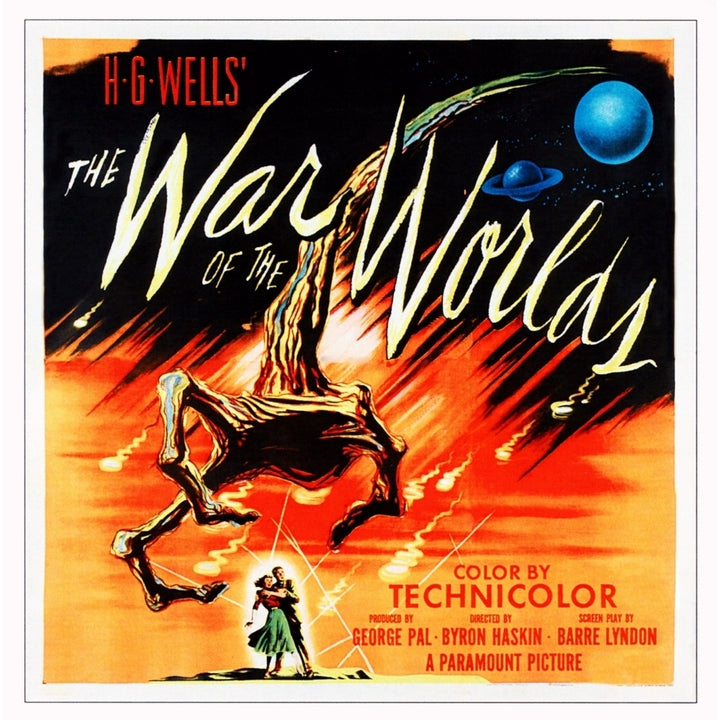 The War Of The Worlds Poster Art 1953. Movie Poster Masterprint Image 2