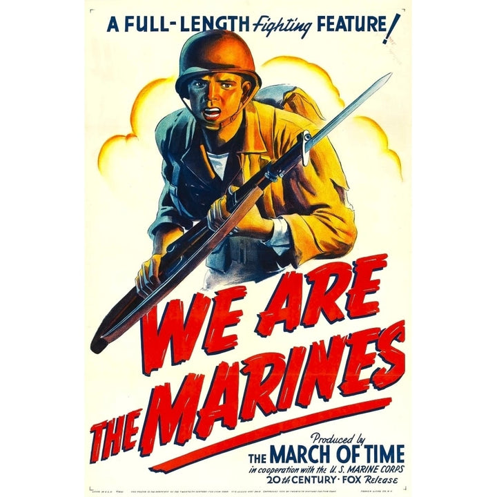 We Are The Marines 1942 T Movie Poster Masterprint Image 1