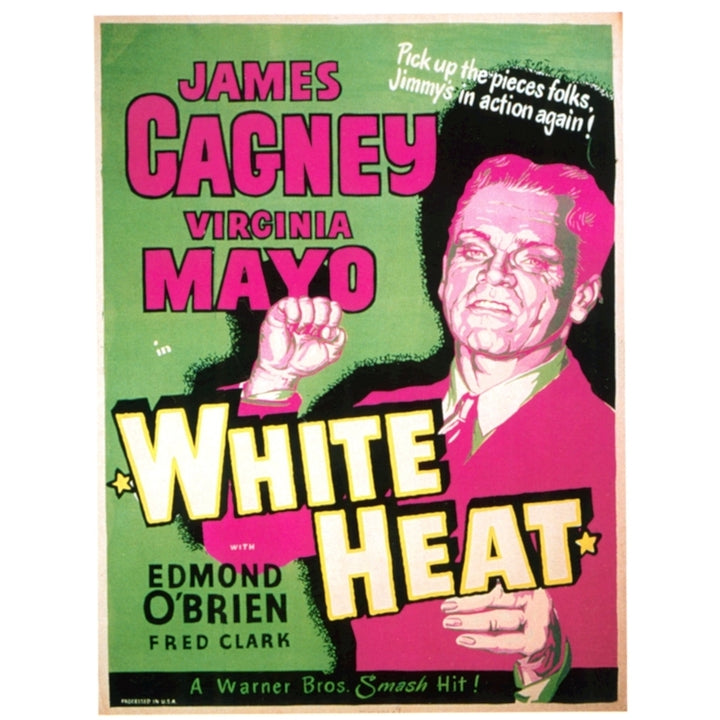 White Heat James Cagney 1949 Movie Poster Masterprint Image 2