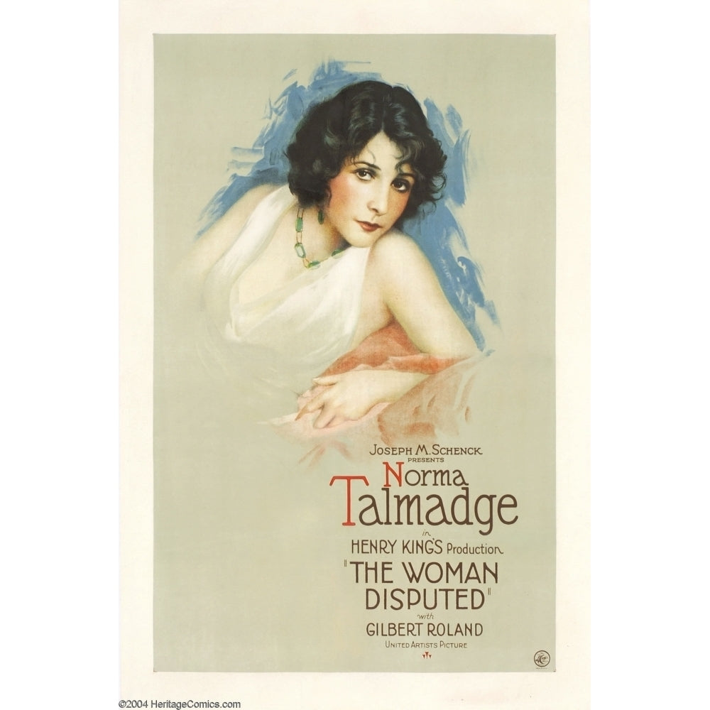 The Woman Disputed Norma Talmadge 1928. Movie Poster Masterprint Image 2