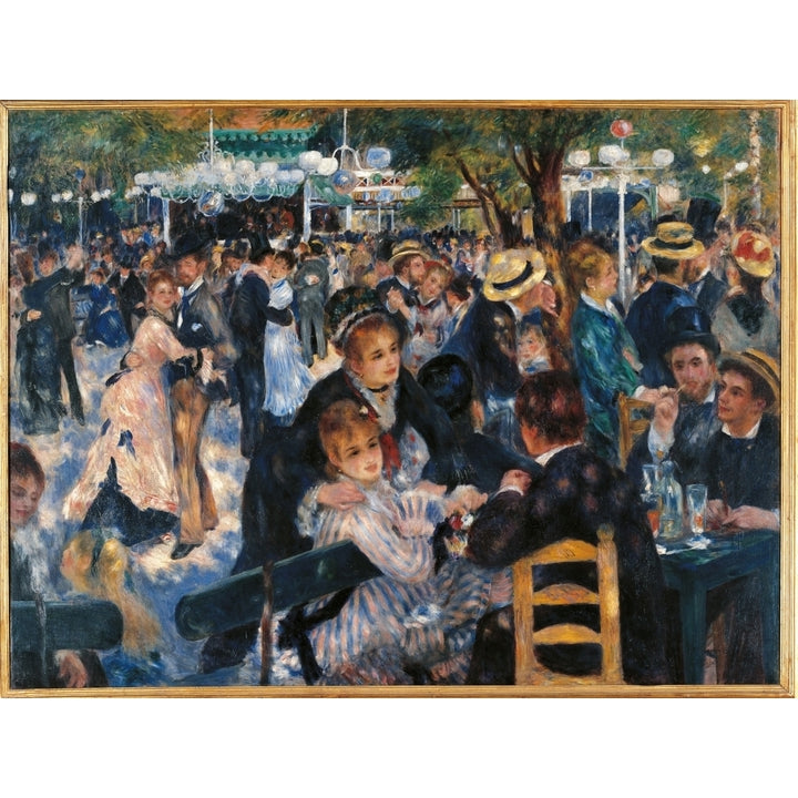 Dance At The Moulin De La Galette Poster Print Image 1