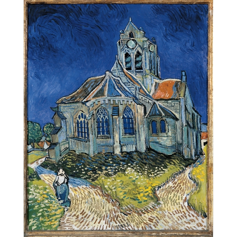 The Church At Auvers Poster Print Image 1