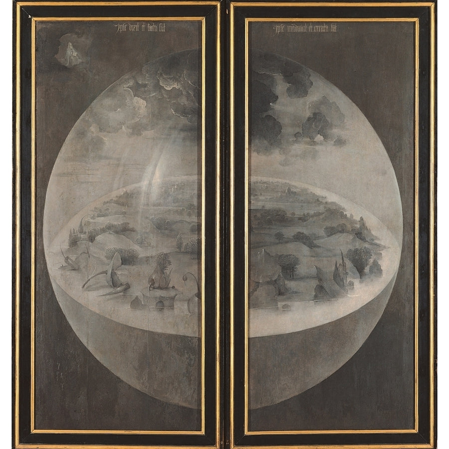 Tryptich Of The Garden Of Earthly Delights - The Creation Of The World Poster Print Image 1