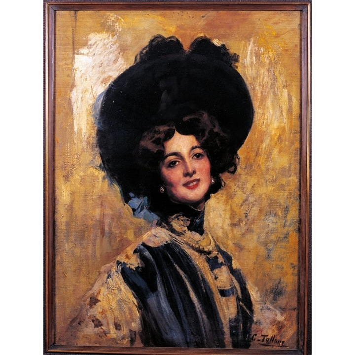 Portrait Of Lina Cavalieri Poster Print Image 1