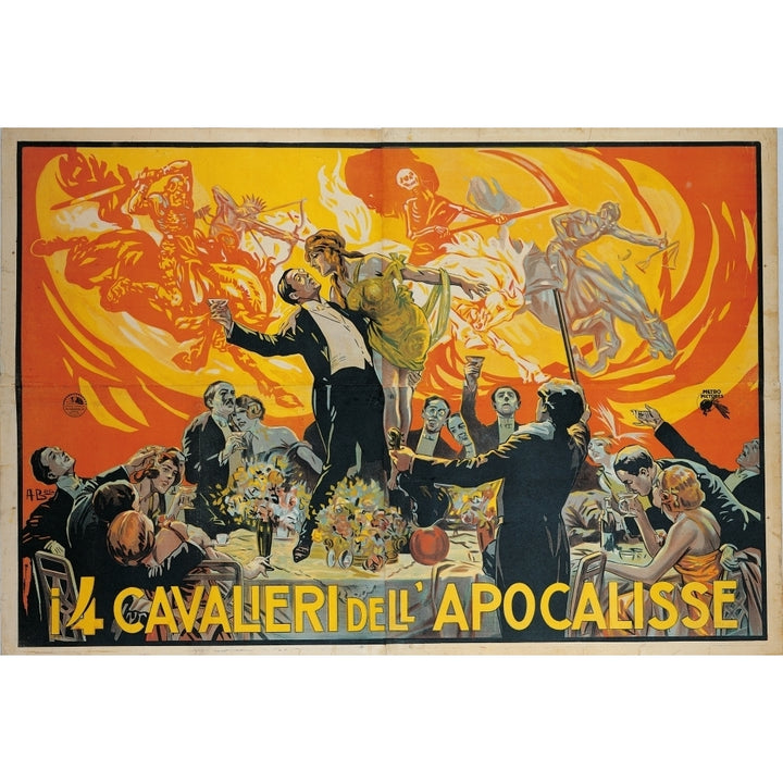 Film Poster For The Four Horsemen Of The Apocalypse Poster Print Image 1