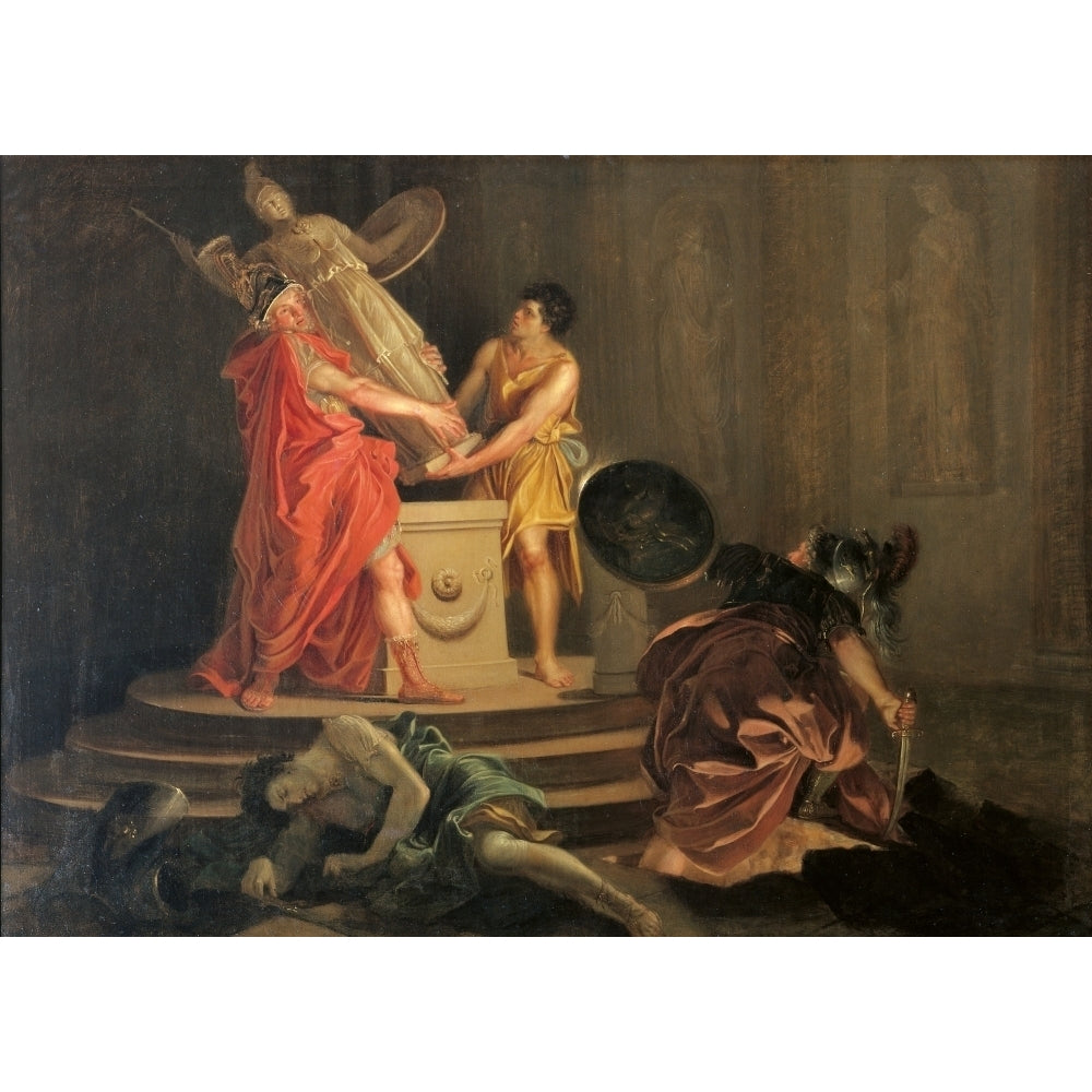 Ulysses And Diomedes Stealing The Statue Of Pallas Athena Poster Print Image 1