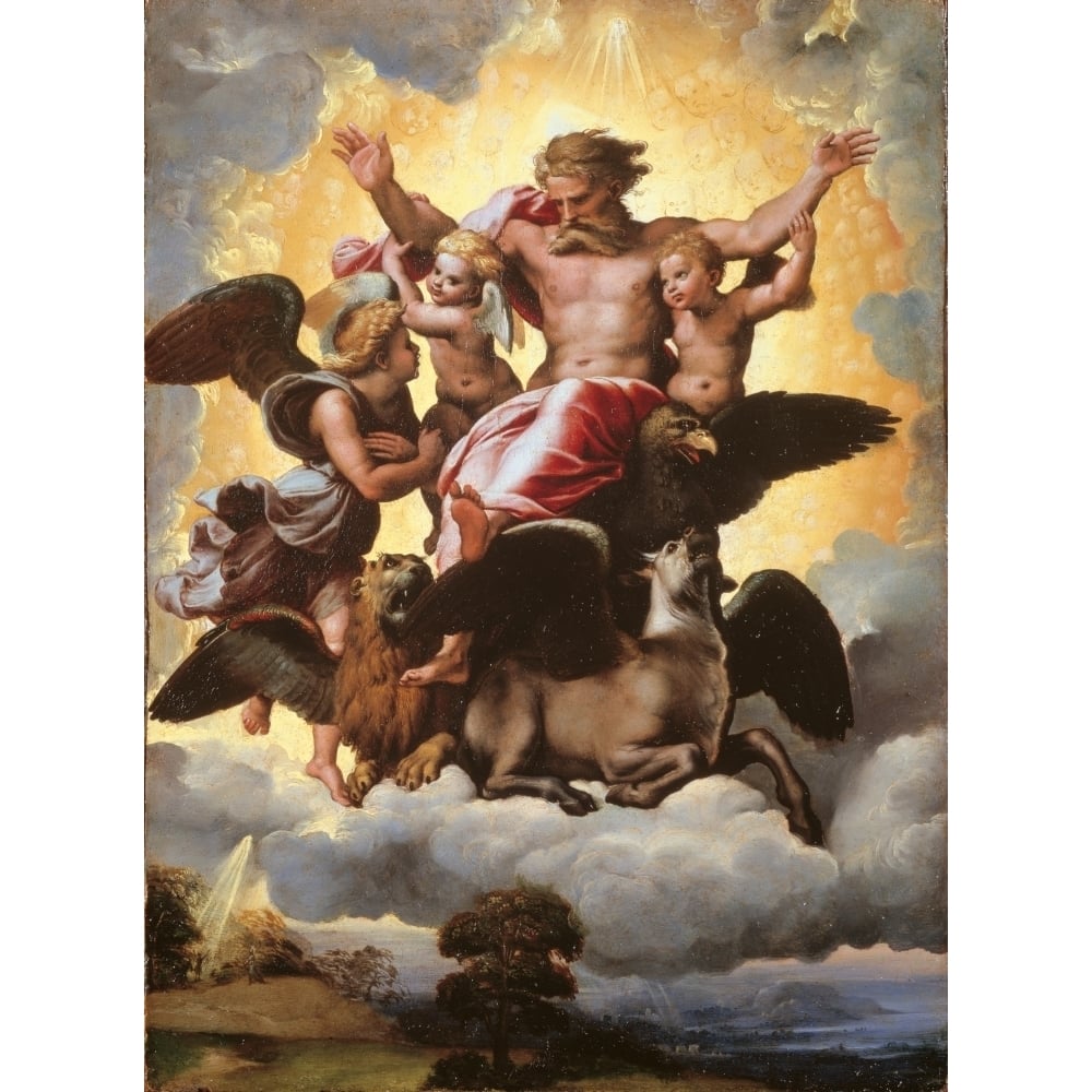 The Vision Of Ezekiel Poster Print Image 1