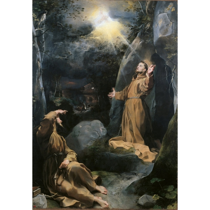 Saint Francis Receiving The Stigmata Poster Print Image 2