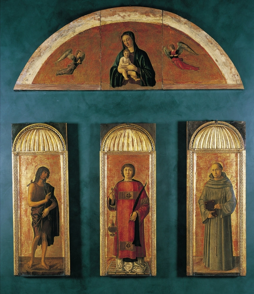 Triptych Of St Lawrence Poster Print Image 1