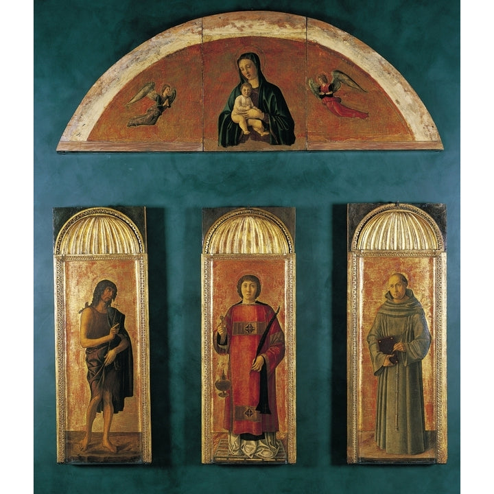 Triptych Of St Lawrence Poster Print Image 2