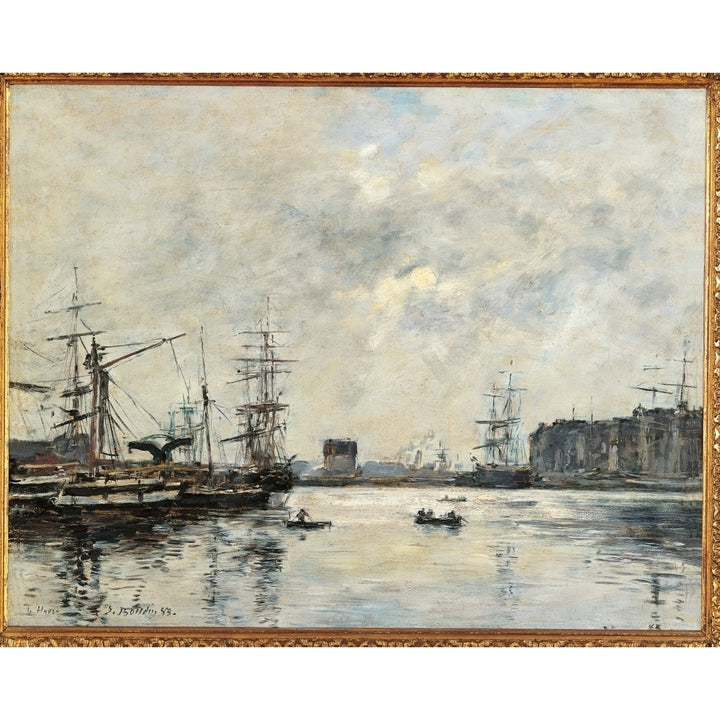 The Port Of Le Havre Poster Print Image 1