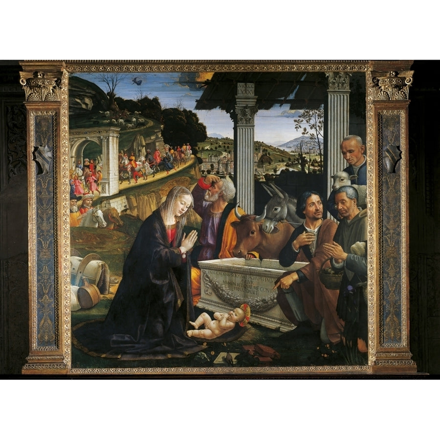 Adoration Of The Shepherds Poster Print Image 1