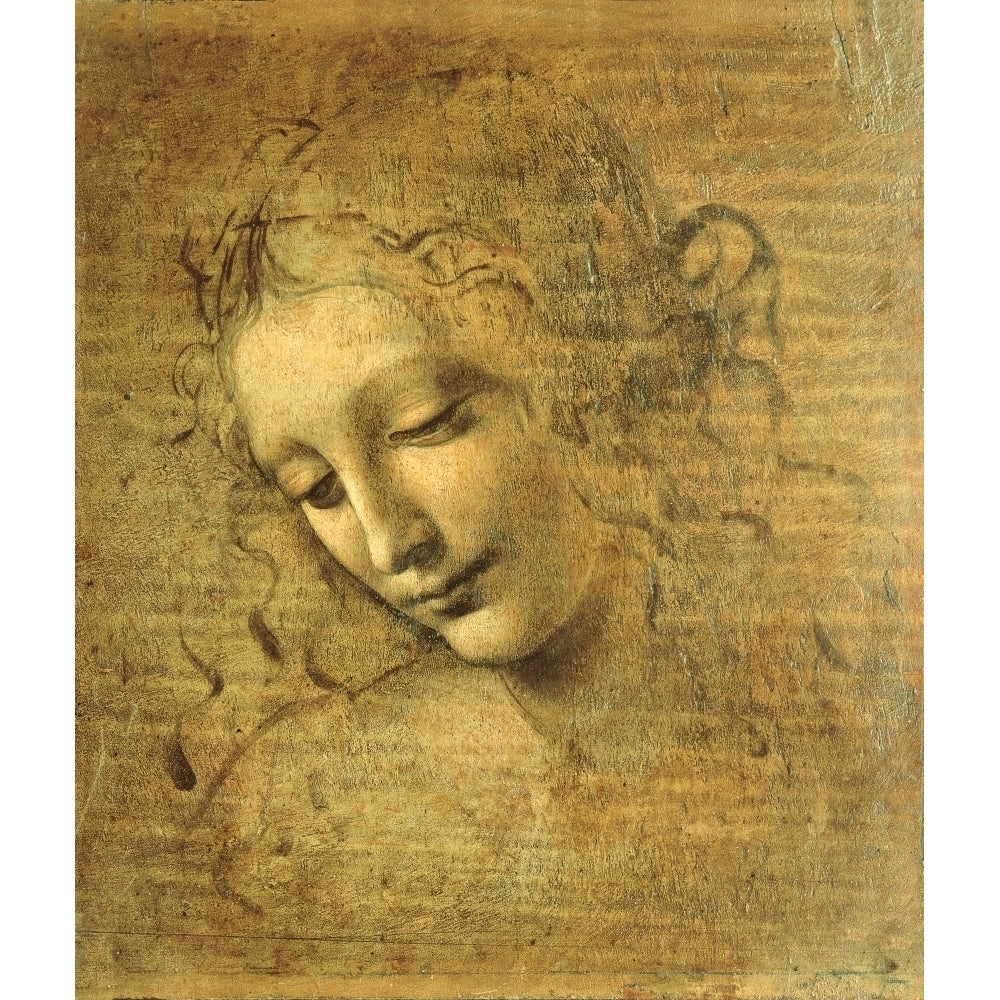 Head Of A Young Woman La Scapigliata Poster Print Image 2