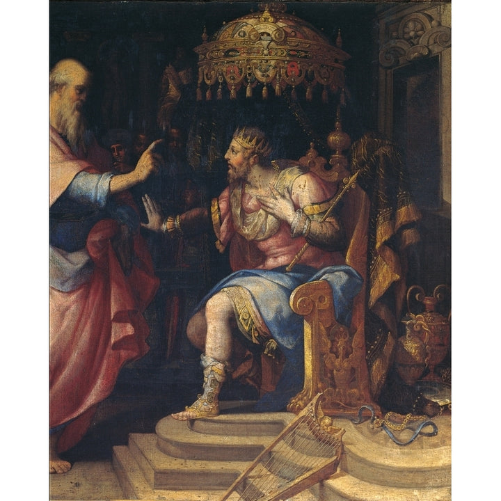 David And The Prophet Nathan Poster Print Image 1