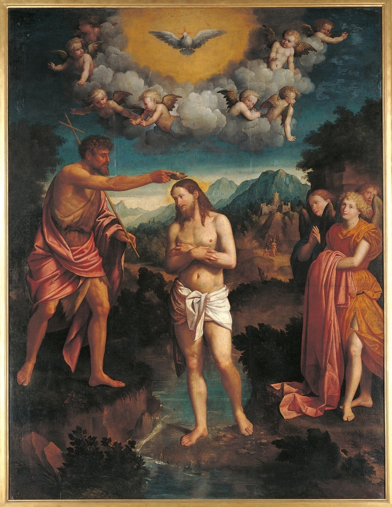 The Baptism Of Jesus Christ Poster Print Image 1