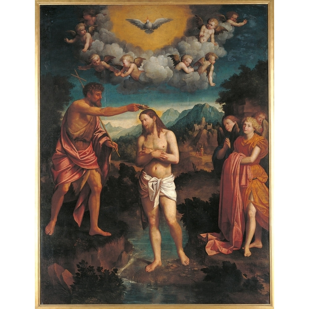 The Baptism Of Jesus Christ Poster Print Image 2