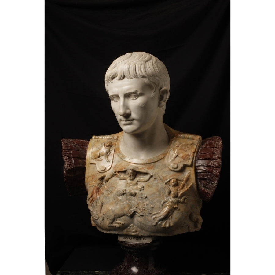 Bust Of Augustus Poster Print Image 1