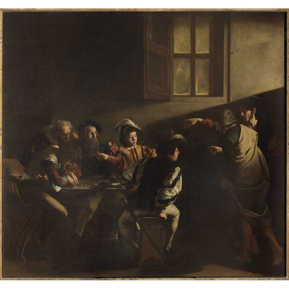 The Calling Of St Matthew Poster Print Image 1