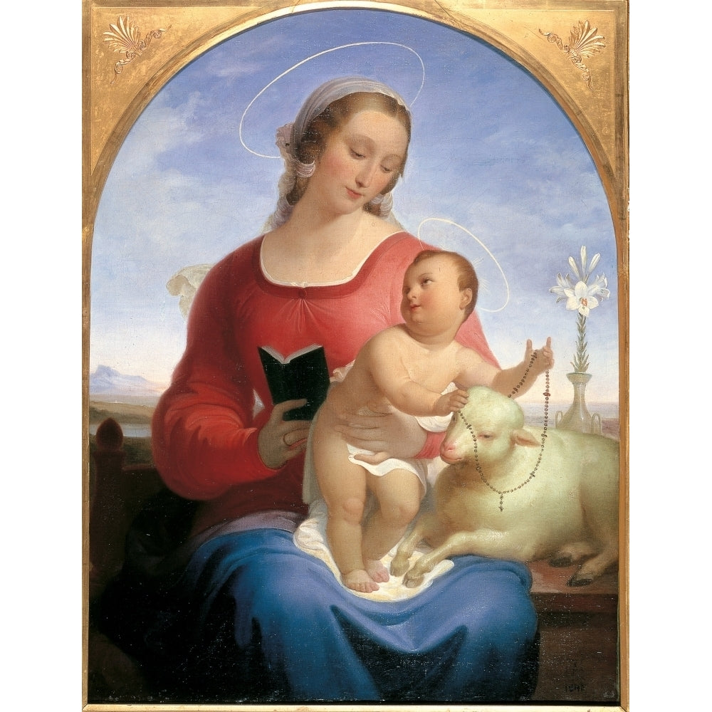 Our Lady Of The Rosary Poster Print Image 2