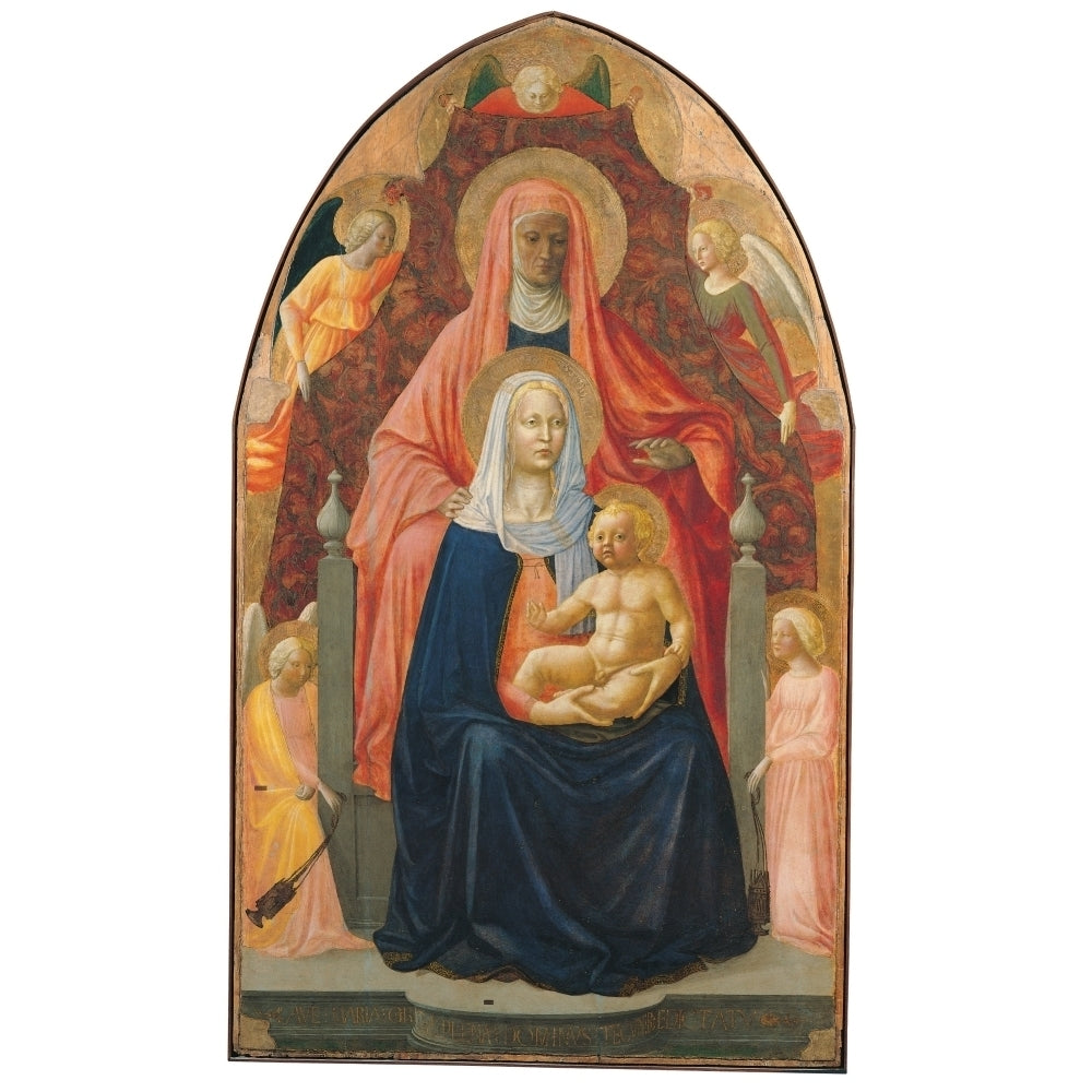 Madonna And Child With St Anne Poster Print Image 1