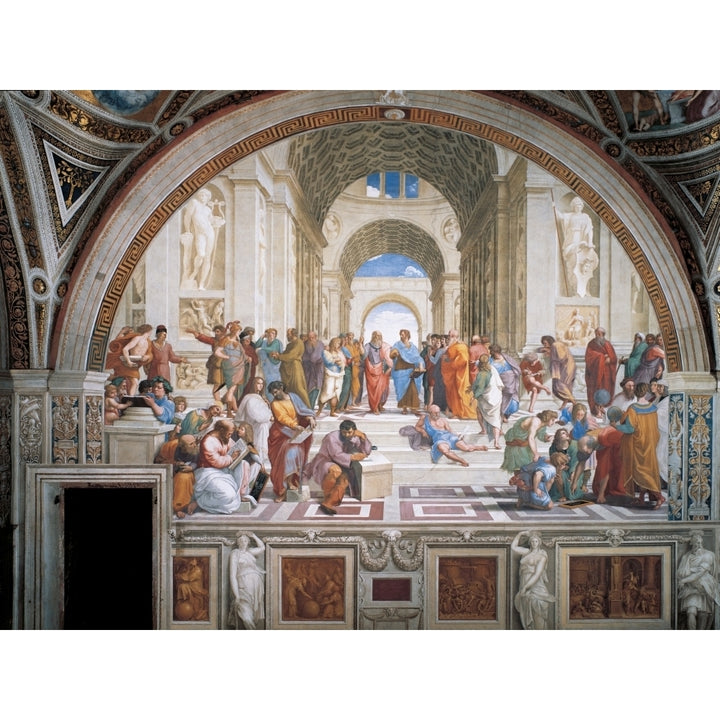 The School Of Athens Poster Print Image 2