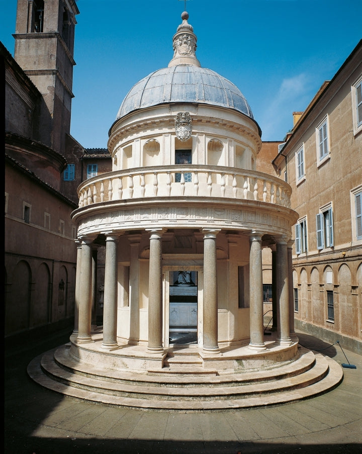 Tempietto Of San Pietro In Montorio In Rome Poster Print Image 1