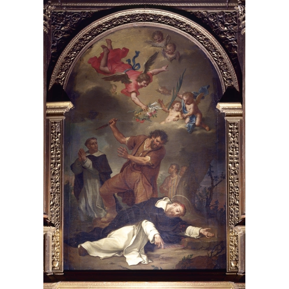 Martyrdom Of St. Peter Of Verona Poster Print Image 2