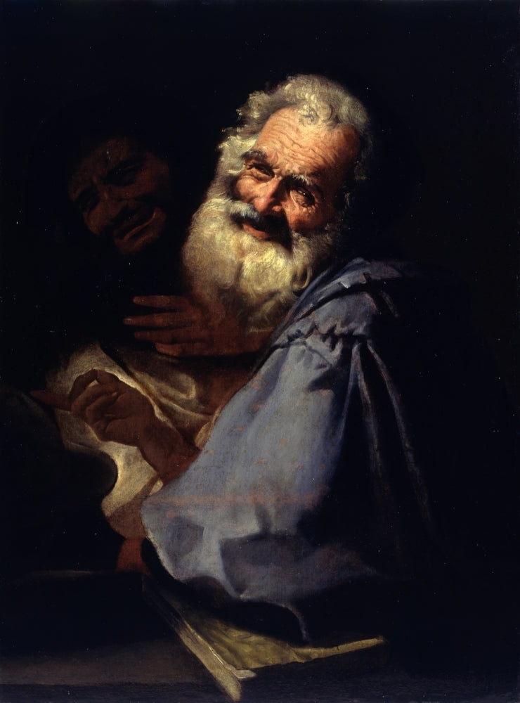 Heraclitus And Democritus Poster Print Image 1