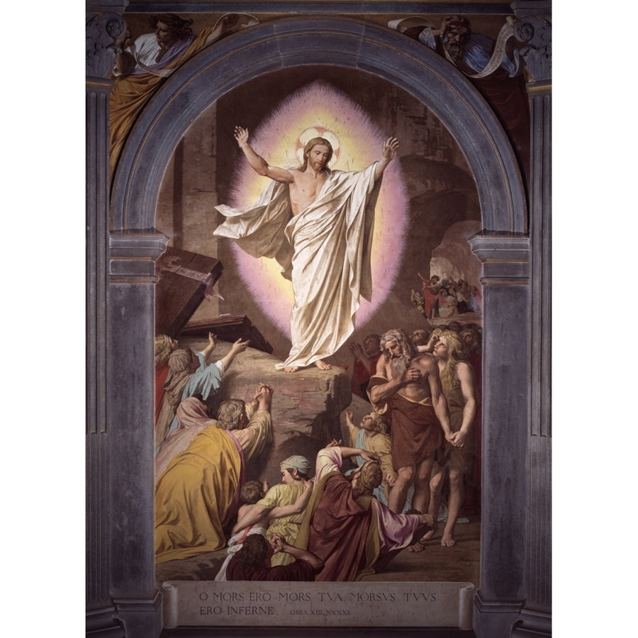 Risen Christ Appears To His Faithful Poster Print Image 1