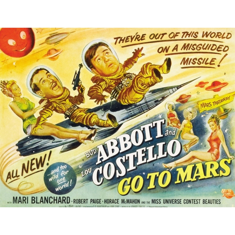 Abbott And Costello Go To Mars Still Image 2