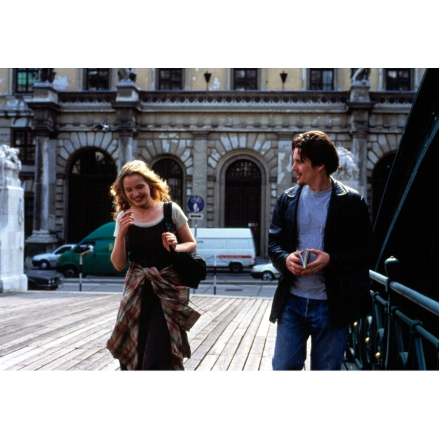 Before Sunrise Julie Delpy Ethan Hawke 1995 Photo Print Image 1