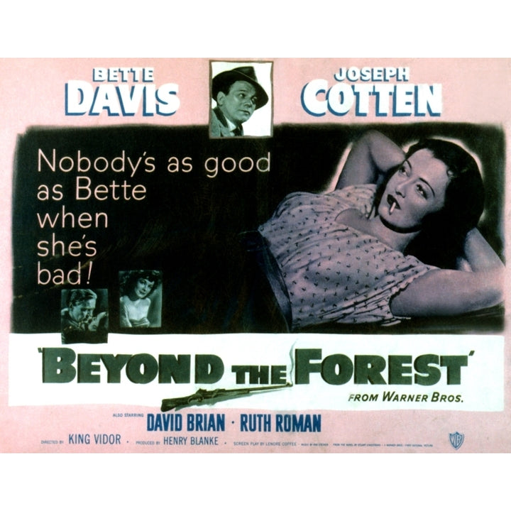 Beyond The Forest Joseph Cotten Bette Davis 1949 Movie Poster Masterprint Image 2