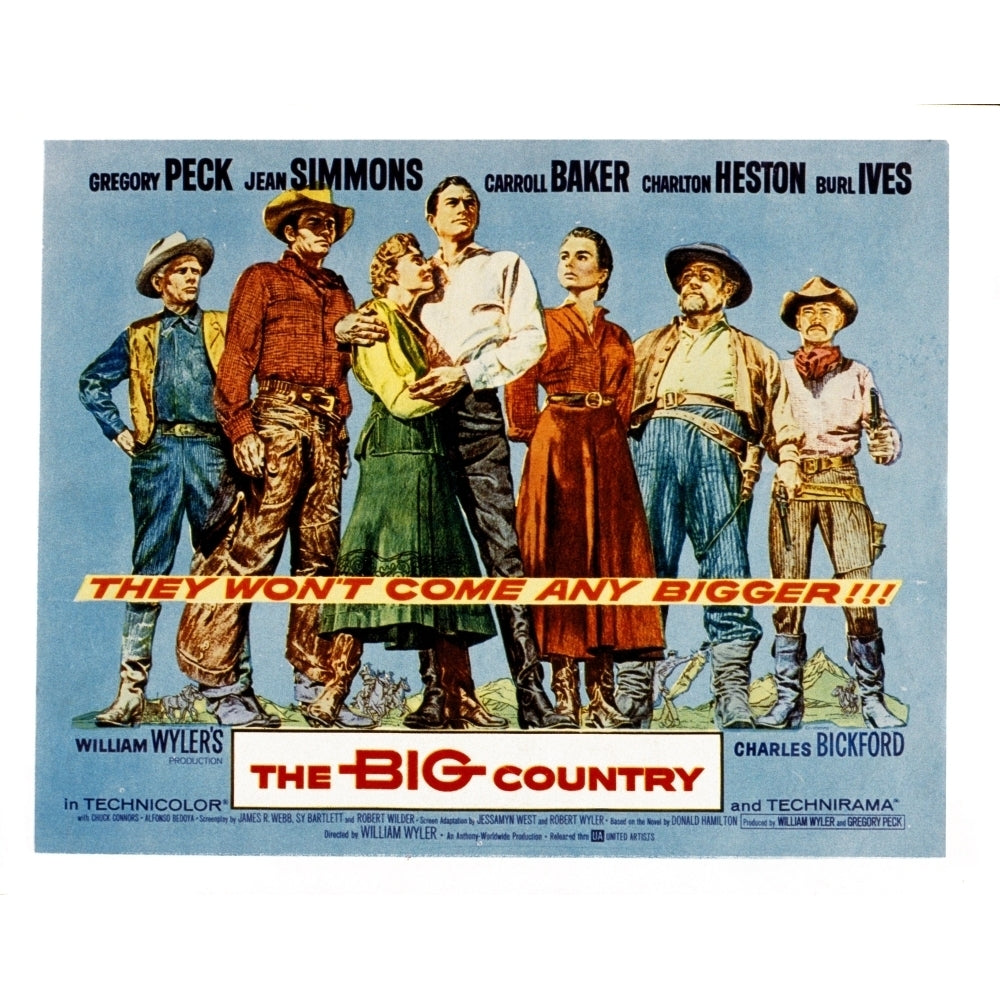 The Big Country Movie Poster Masterprint Image 2