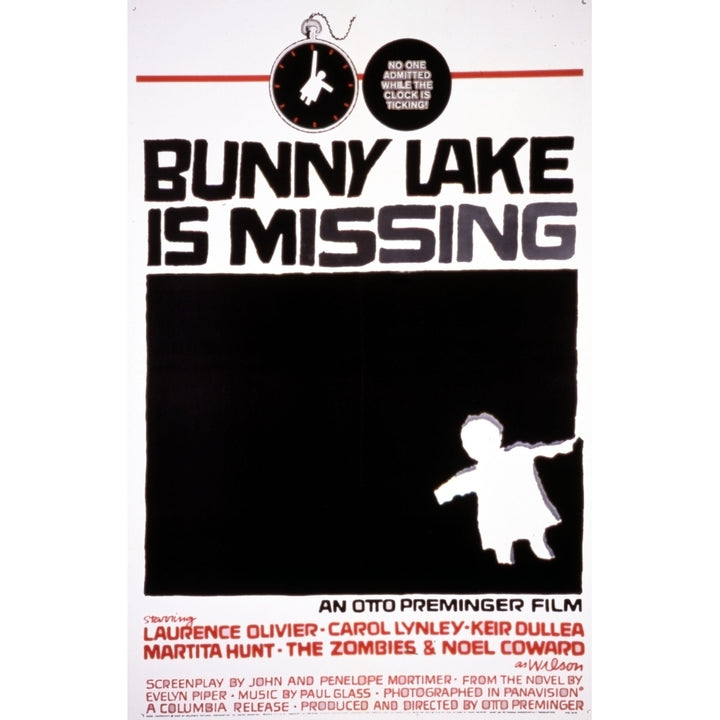 Bunny Lake Is Missing Poster Art 1965 Movie Poster Masterprint Image 1