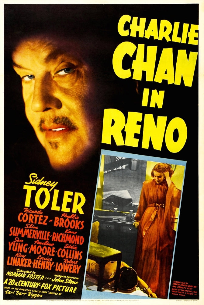 Charlie Chan In Reno Movie Poster Masterprint Image 1