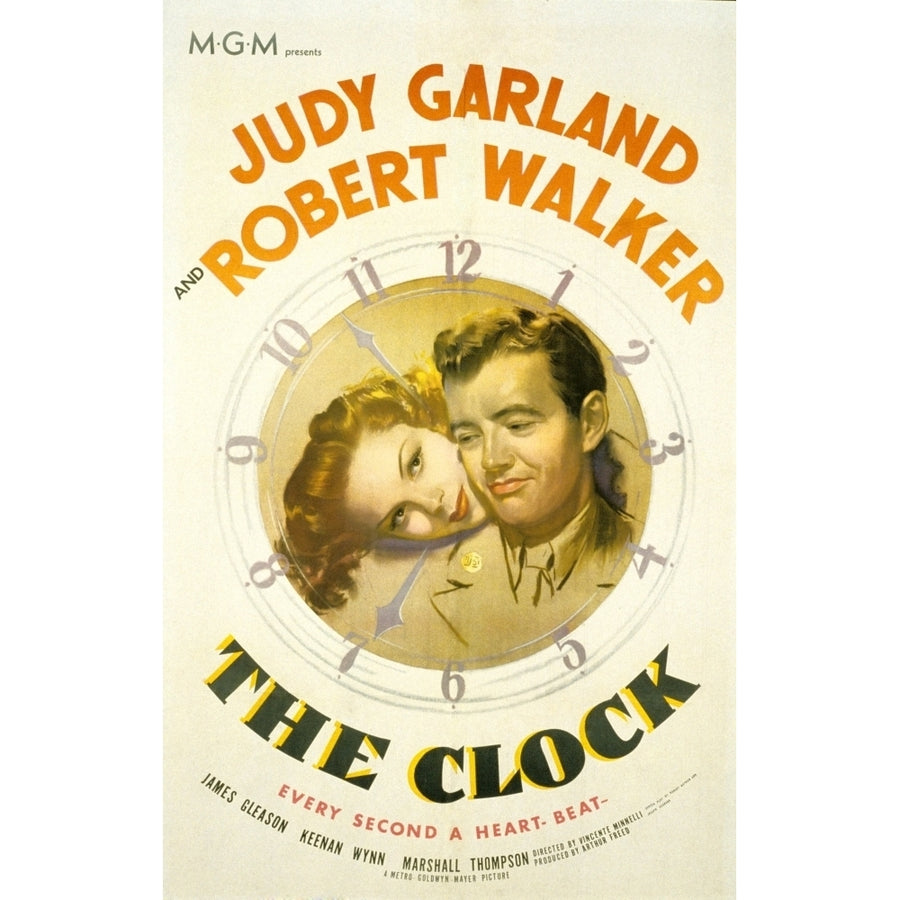 The Clock Judy Garland Robert Walker 1945. Movie Poster Masterprint Image 1