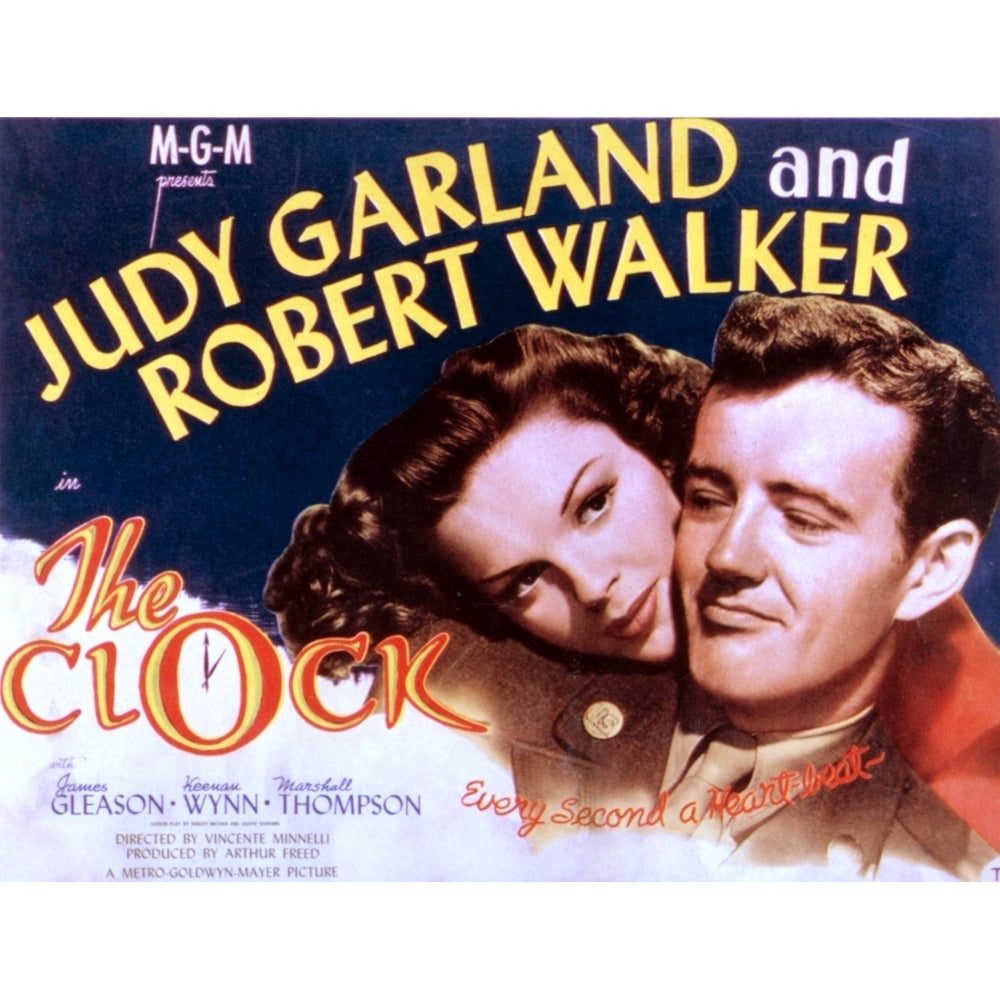 The Clock Judy Garland Robert Walker 1945. Movie Poster Masterprint Image 2