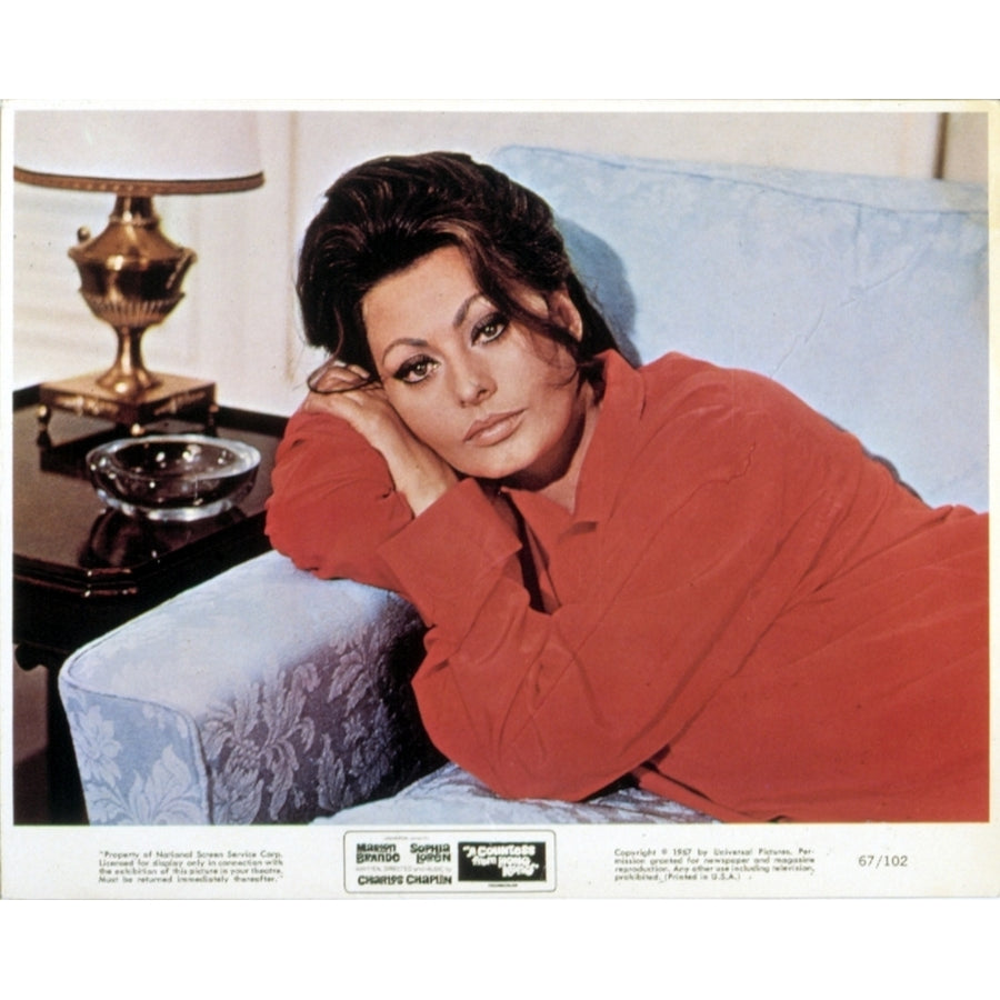 A Countess From Hong Kong Sophia Loren 1967 Photo Print Image 1