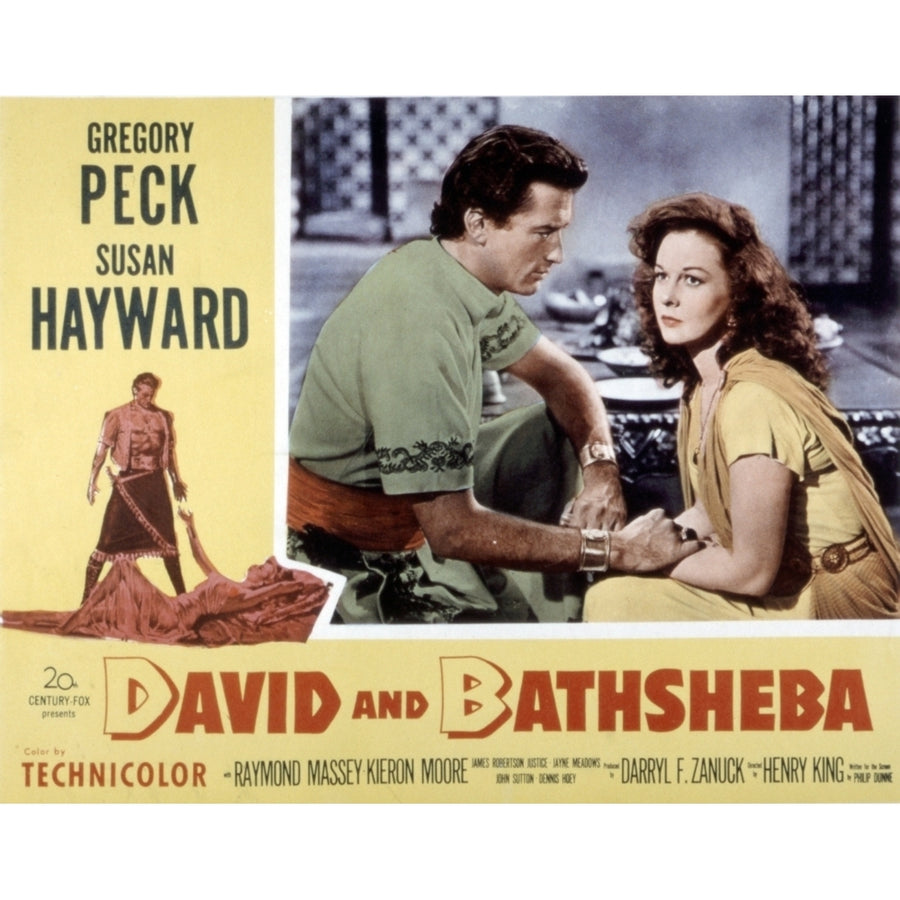 David And Bathsheba Movie Poster Masterprint Image 1