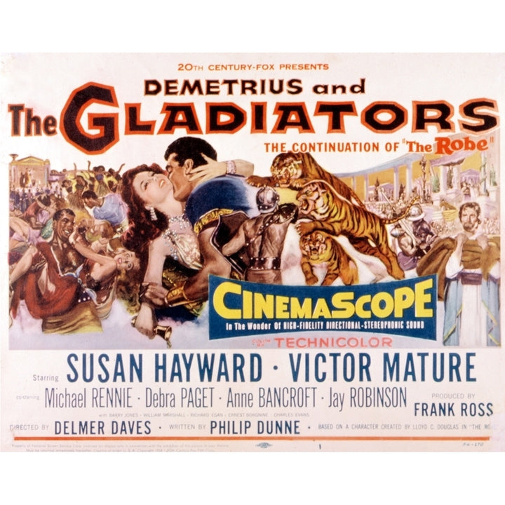 Demetrius And The Gladiators Movie Poster Masterprint Image 1