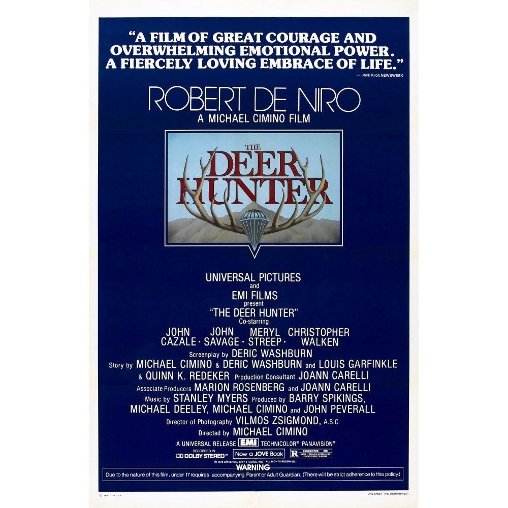 The Deer Hunter Us Poster 1978 ???? Universal/Courtesy Everett Collection Movie Poster Masterprint Image 2